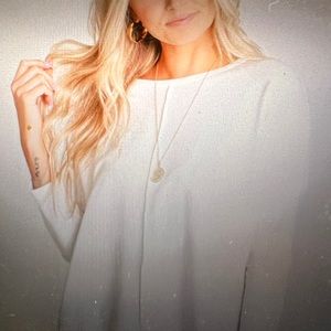 Spanx - perfect length top- dolman sweatshirt